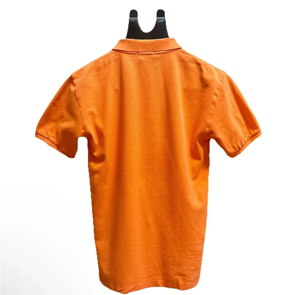 Polo Ralph Lauren Boys Orange Classic Short Sleeve Polo Shirt - Large 14/16